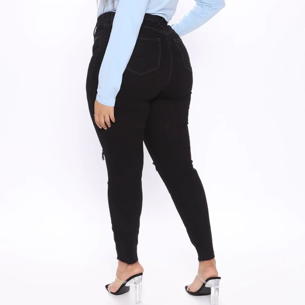She Bad Skinny Jeans - Black